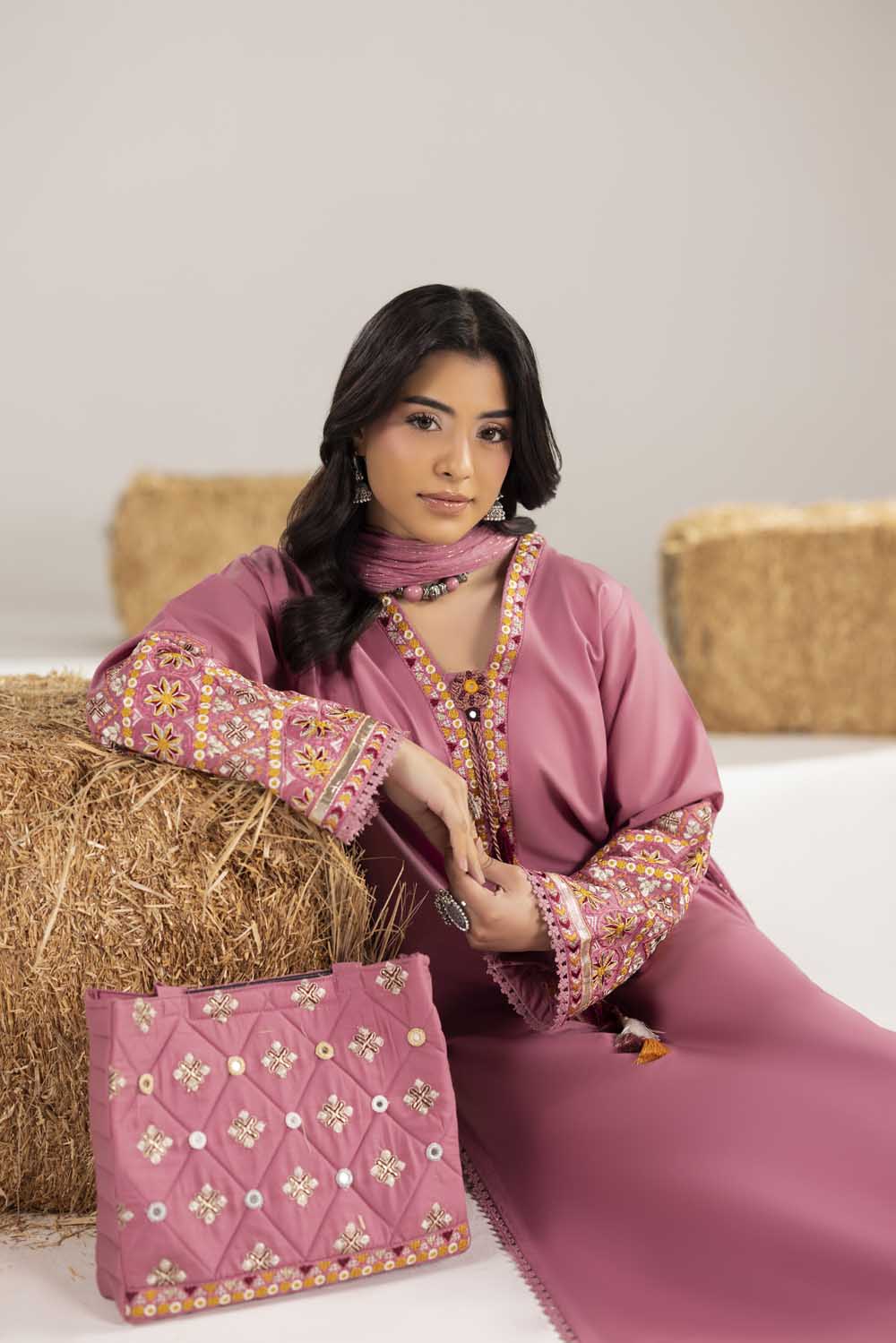 zahra rubab ZR-2616 | CORAL PINK