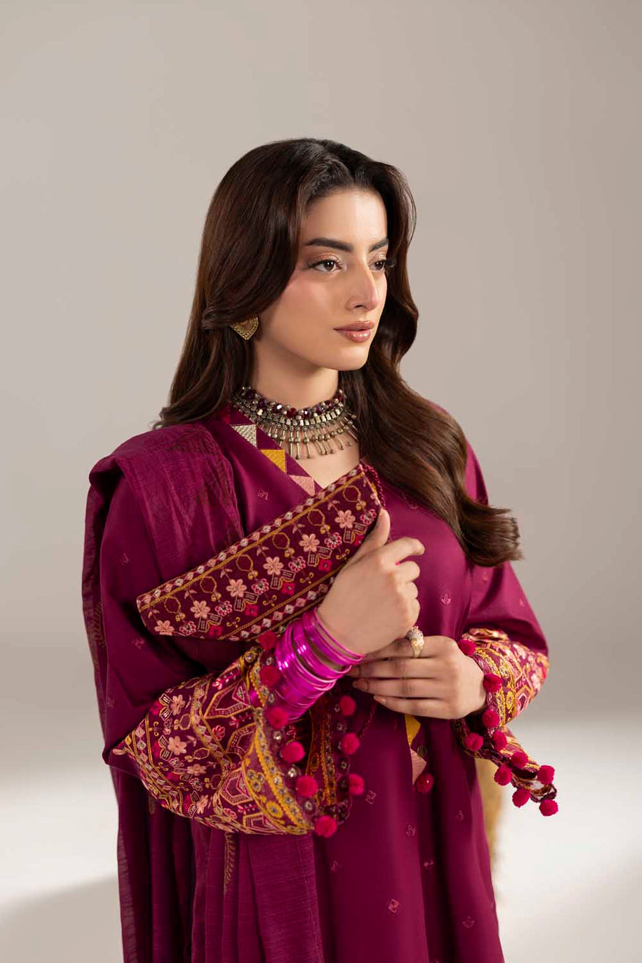 zahra rubab ZR-2611 | MAROON