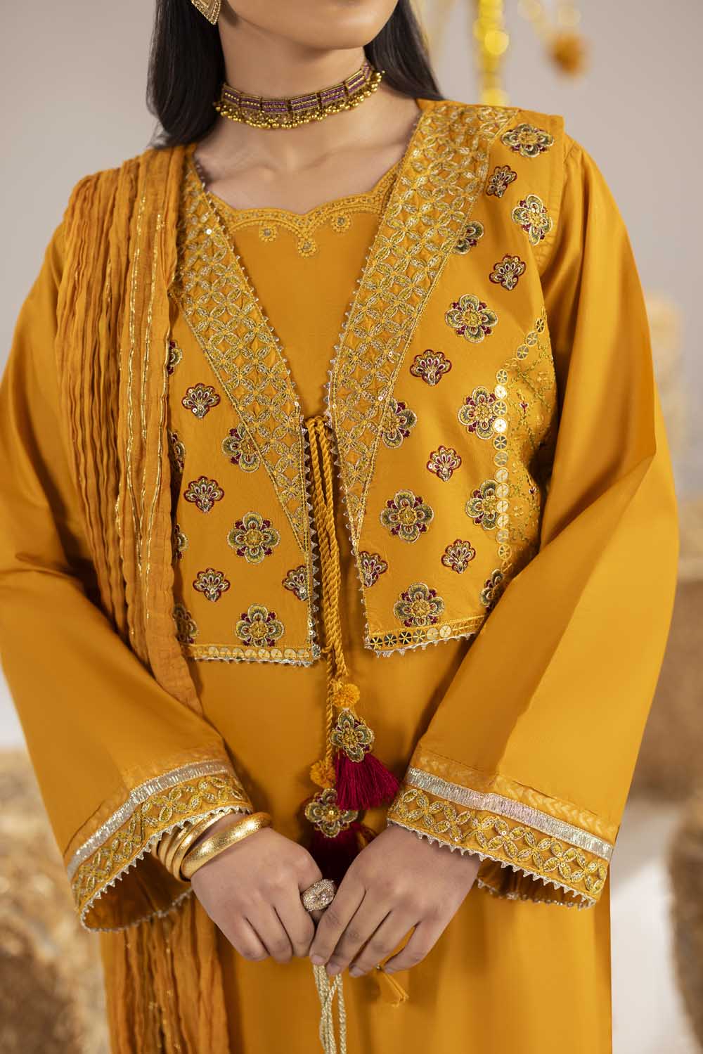 zahra rubab ZR-2612 | MUSTARD