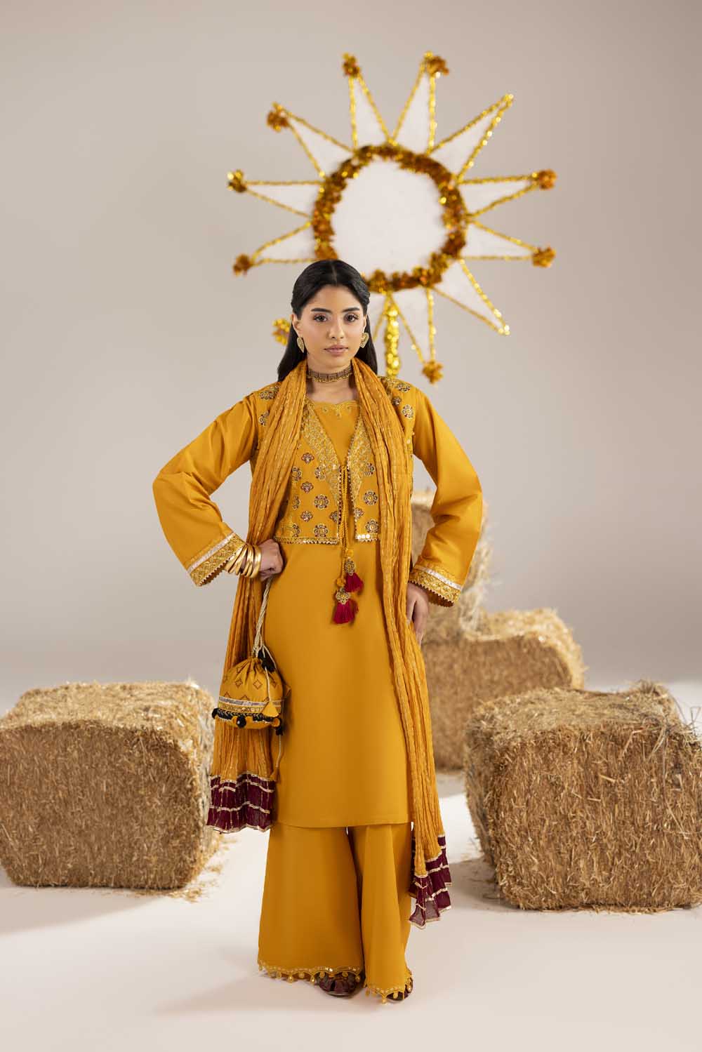 zahra rubab ZR-2612 | MUSTARD