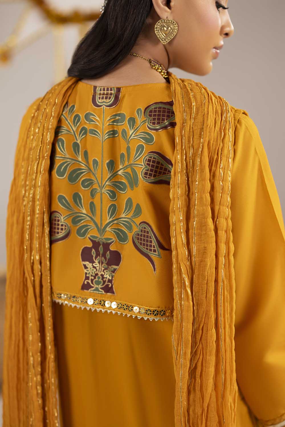 zahra rubab ZR-2612 | MUSTARD