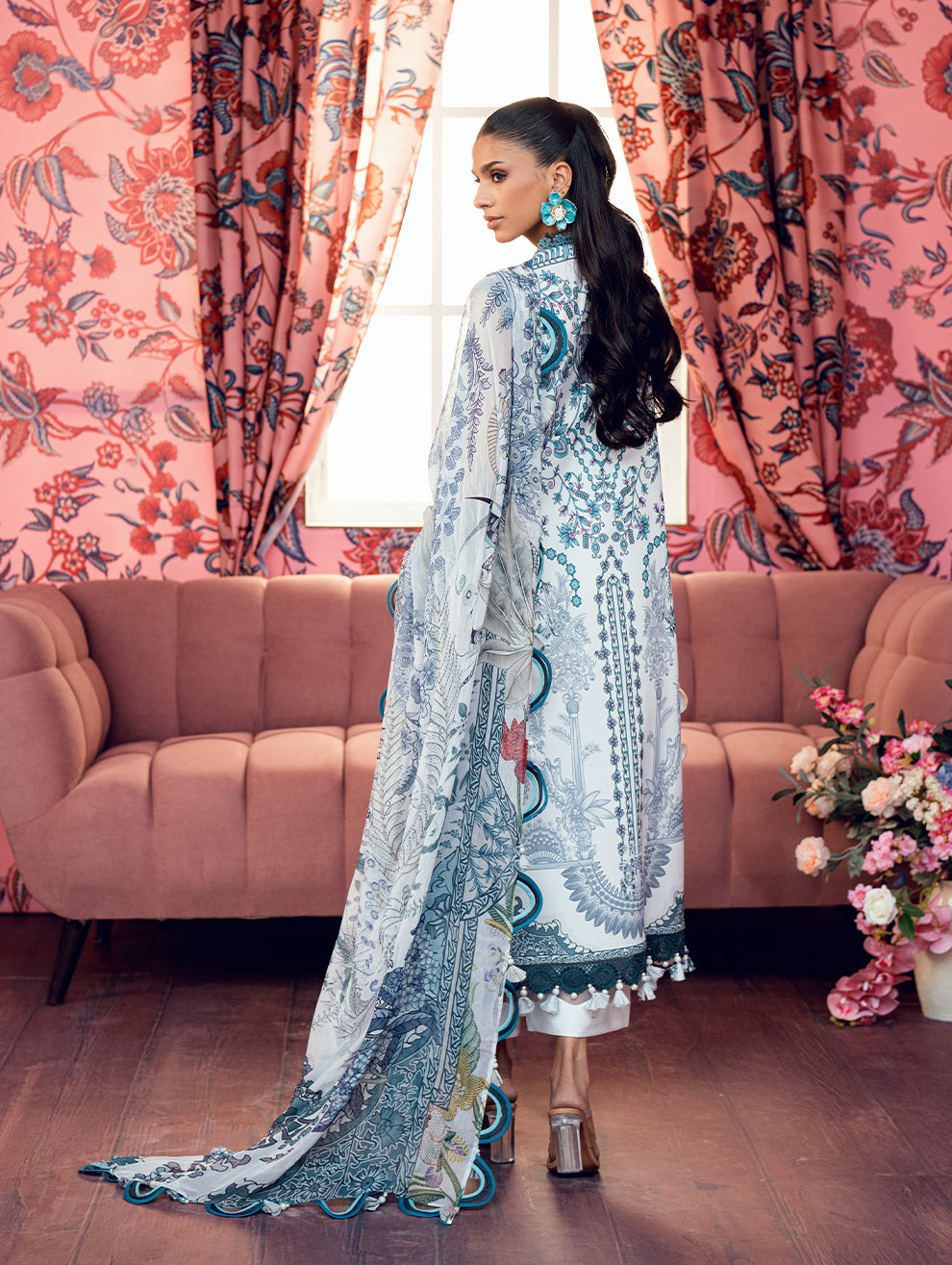 JADE URBANE CHIFFON DUPPATA