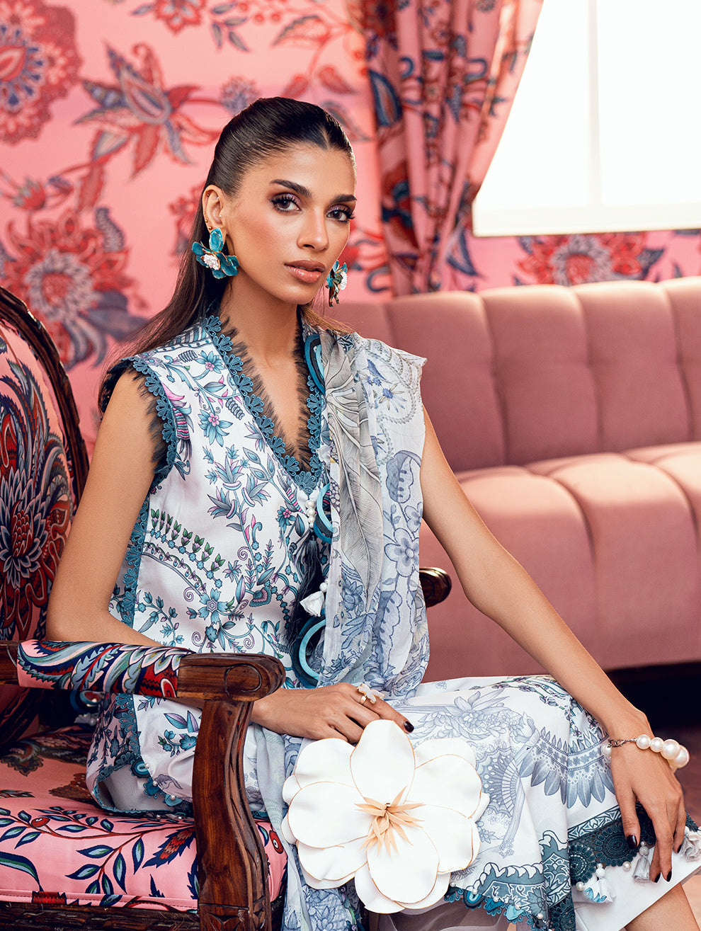 JADE URBANE CHIFFON DUPPATA