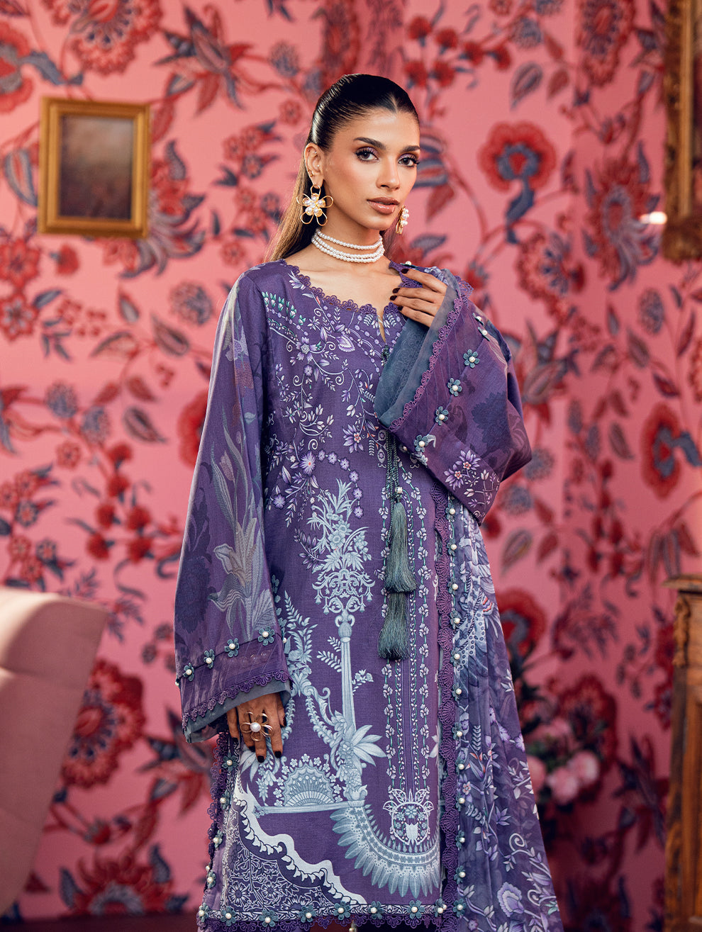 JADE URBANE CHIFFON DUPPATA