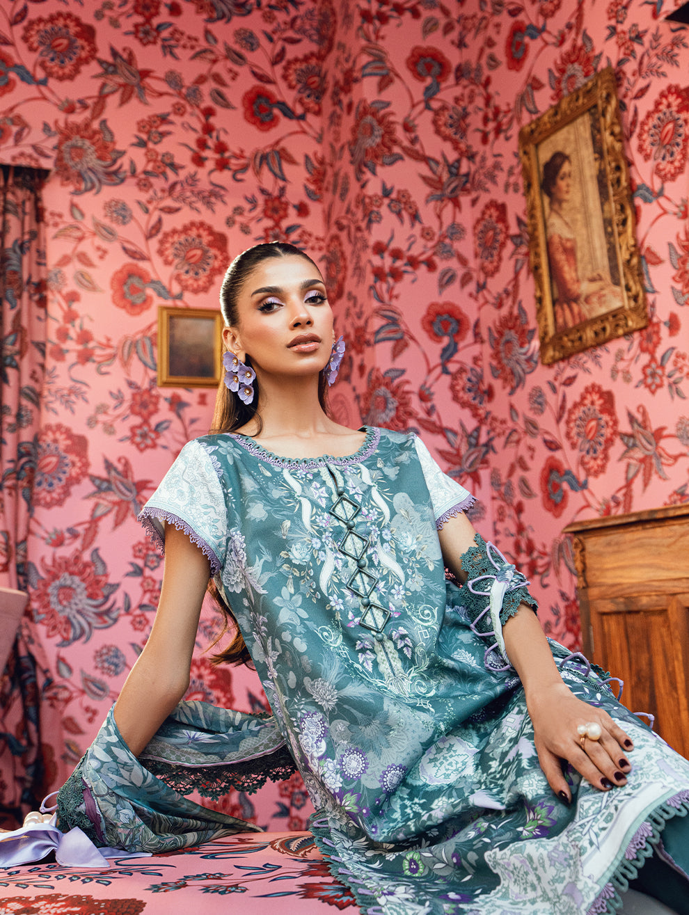 JADE URBANE CHIFFON DUPPATA