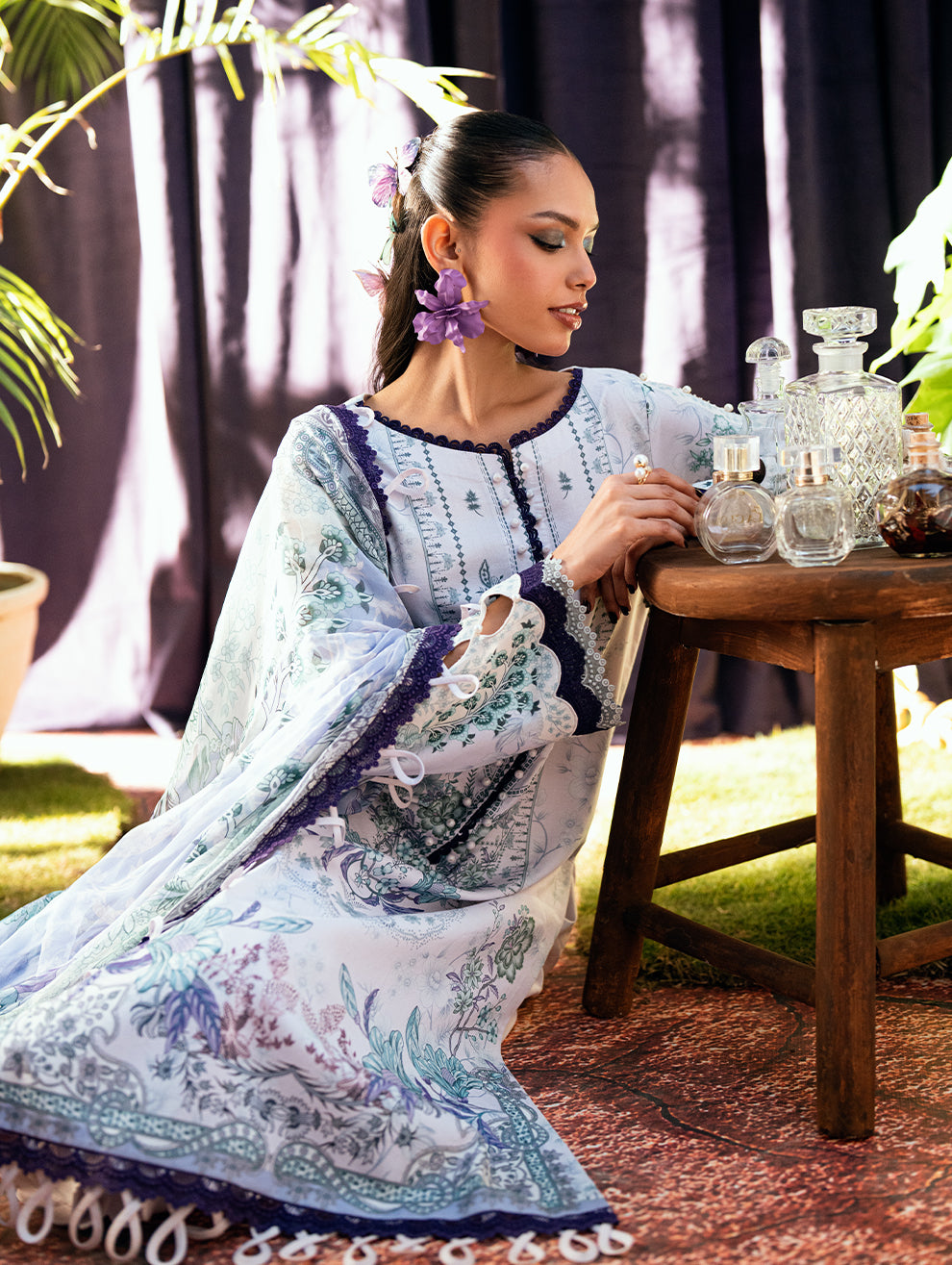 JADE URBANE CHIFFON DUPPATA