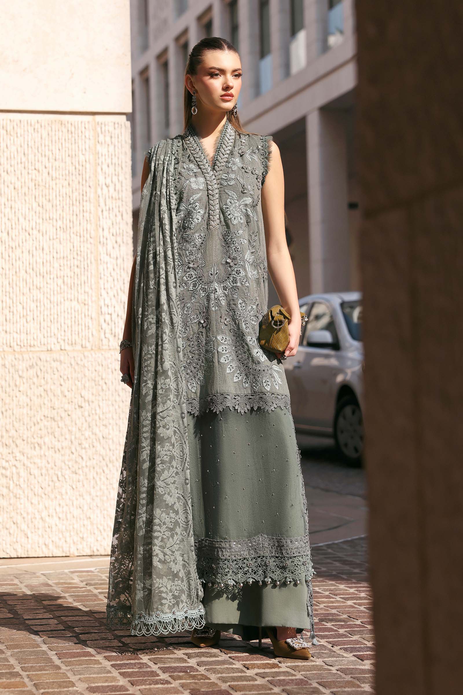 Maria B Eid Lawn 2026 || D-2603-B