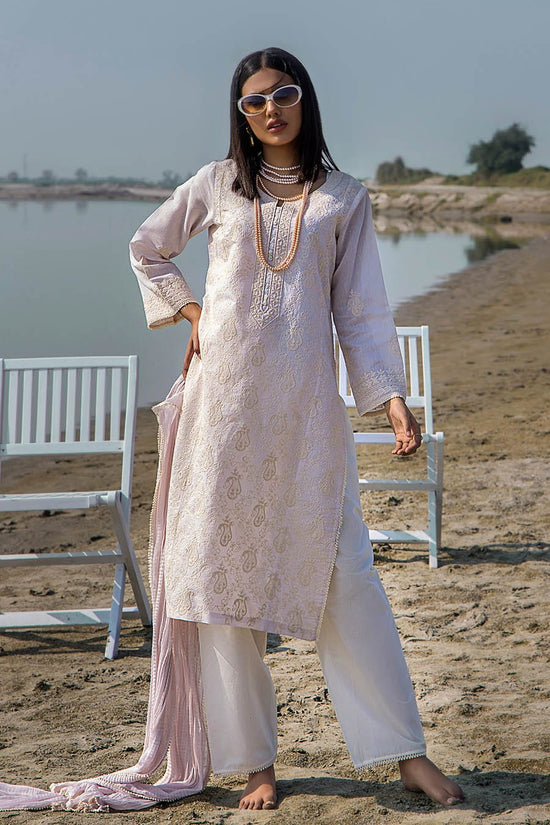Khuda Baksh Pink Lawn Suit