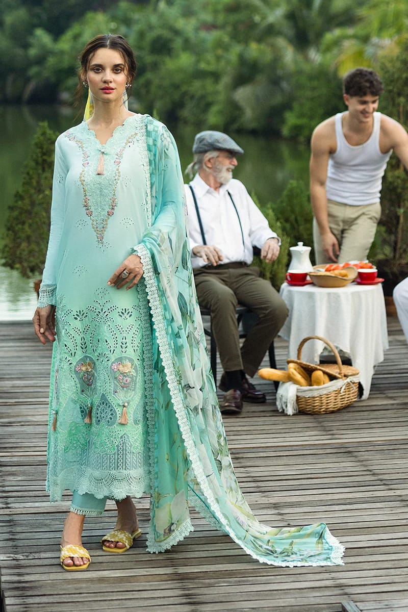 mushq solace embroidered chikankari lawn semistitched