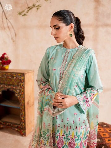 mishaal by gulljee lawn suit stitched