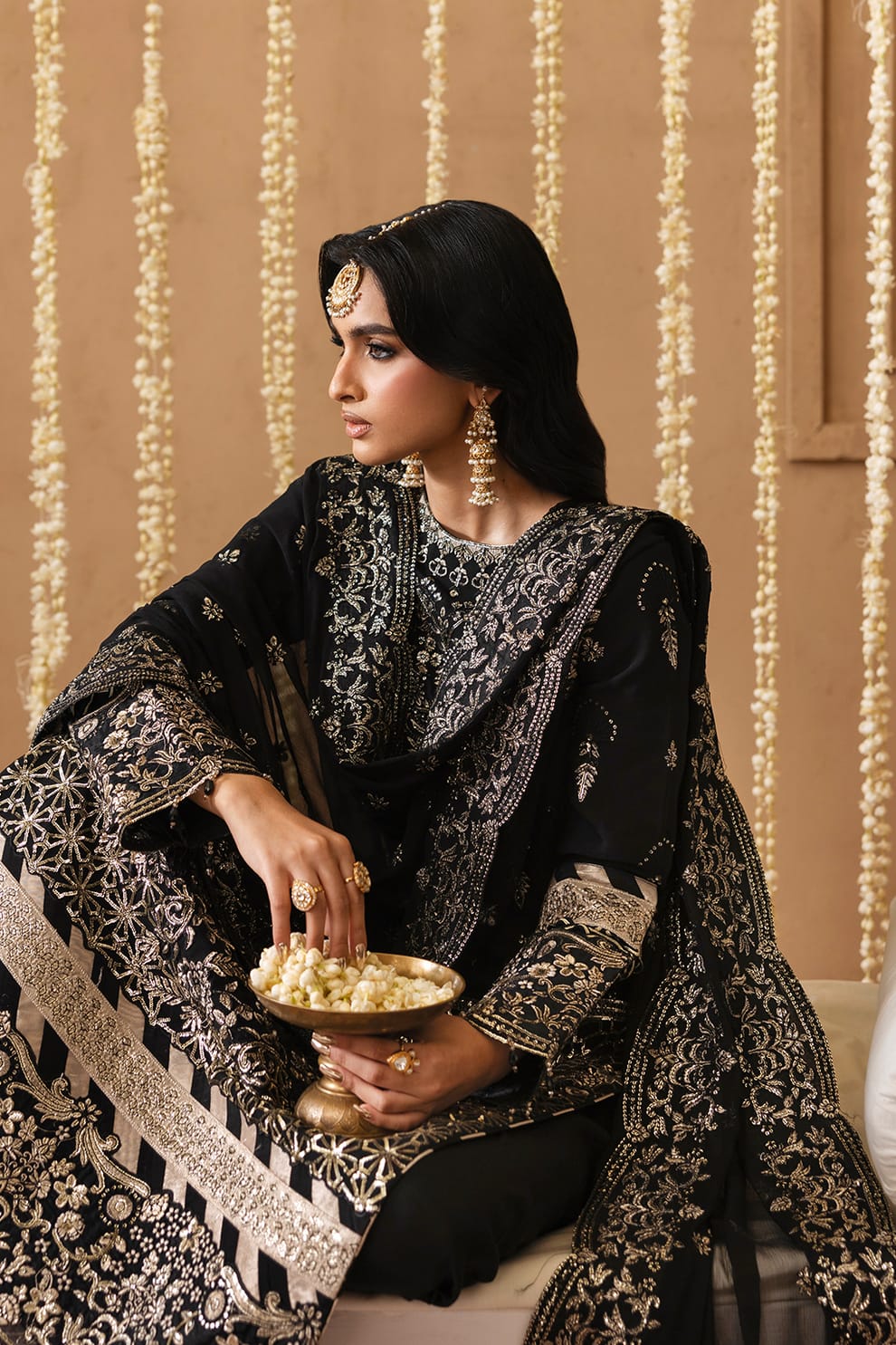 Emaan adeel sheherzadi sahar black luxury lawn