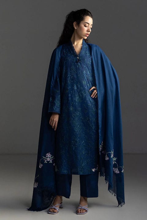 coco lawn by zara shahjahan 2026 midnight blue