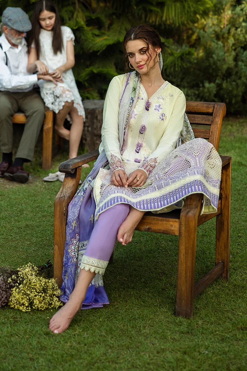 Mushq Solace Ombre Chikankari 2025 semistitched