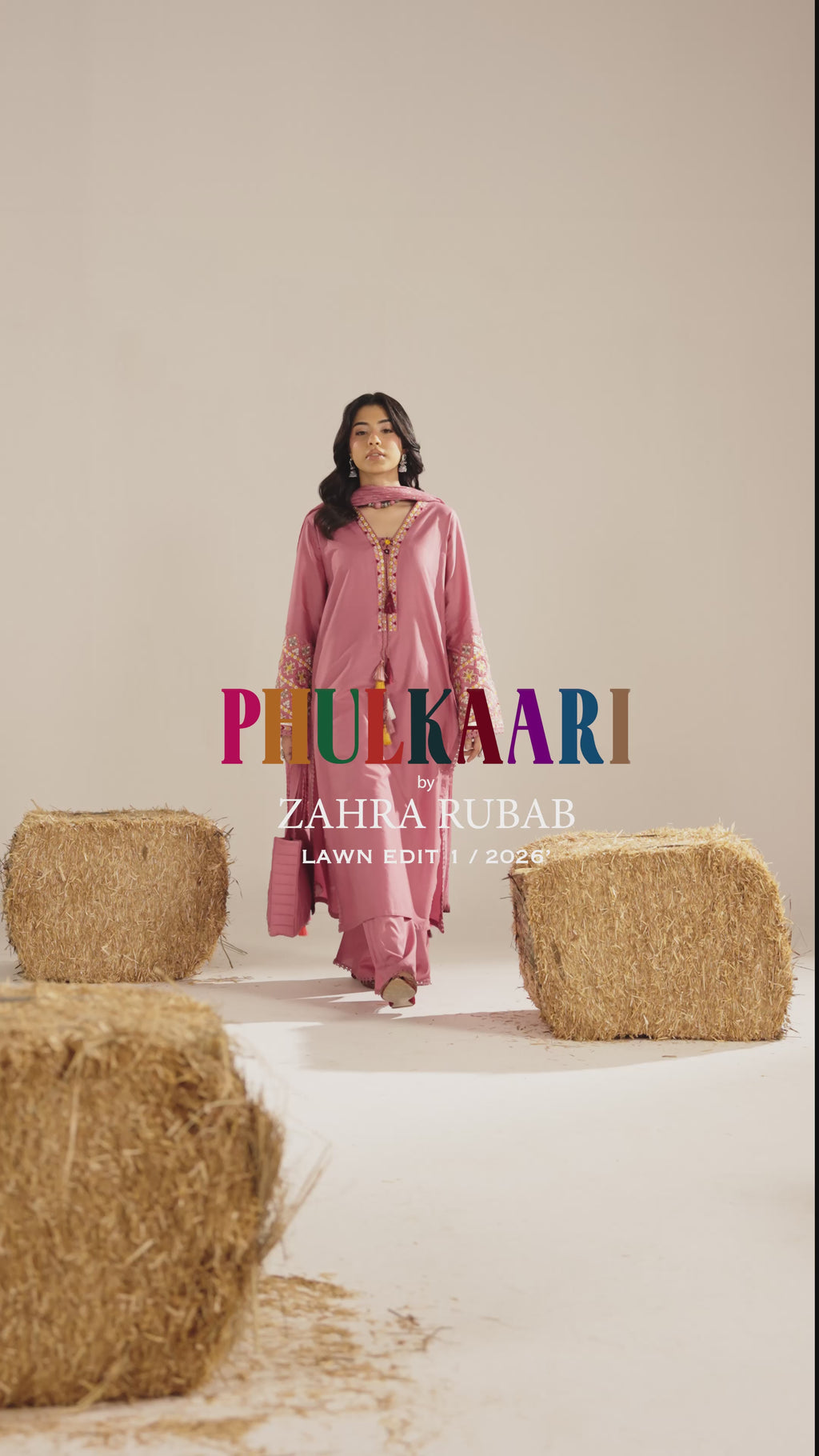 zahra rubab ZR-2616 | CORAL PINK