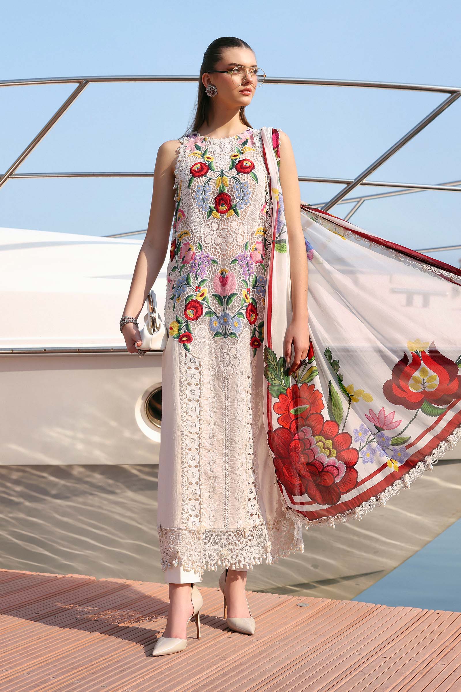 Maria B Eid Lawn 2026 || D-2610-A
